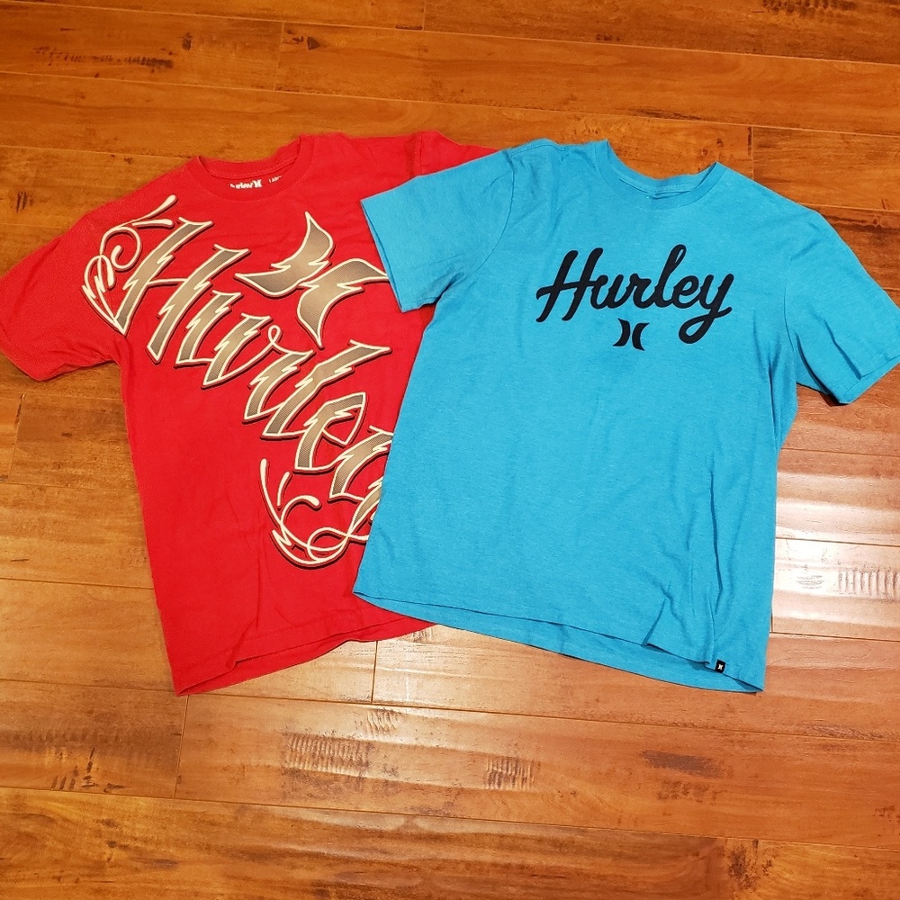 Hurley Shirt Bundle Size Large.